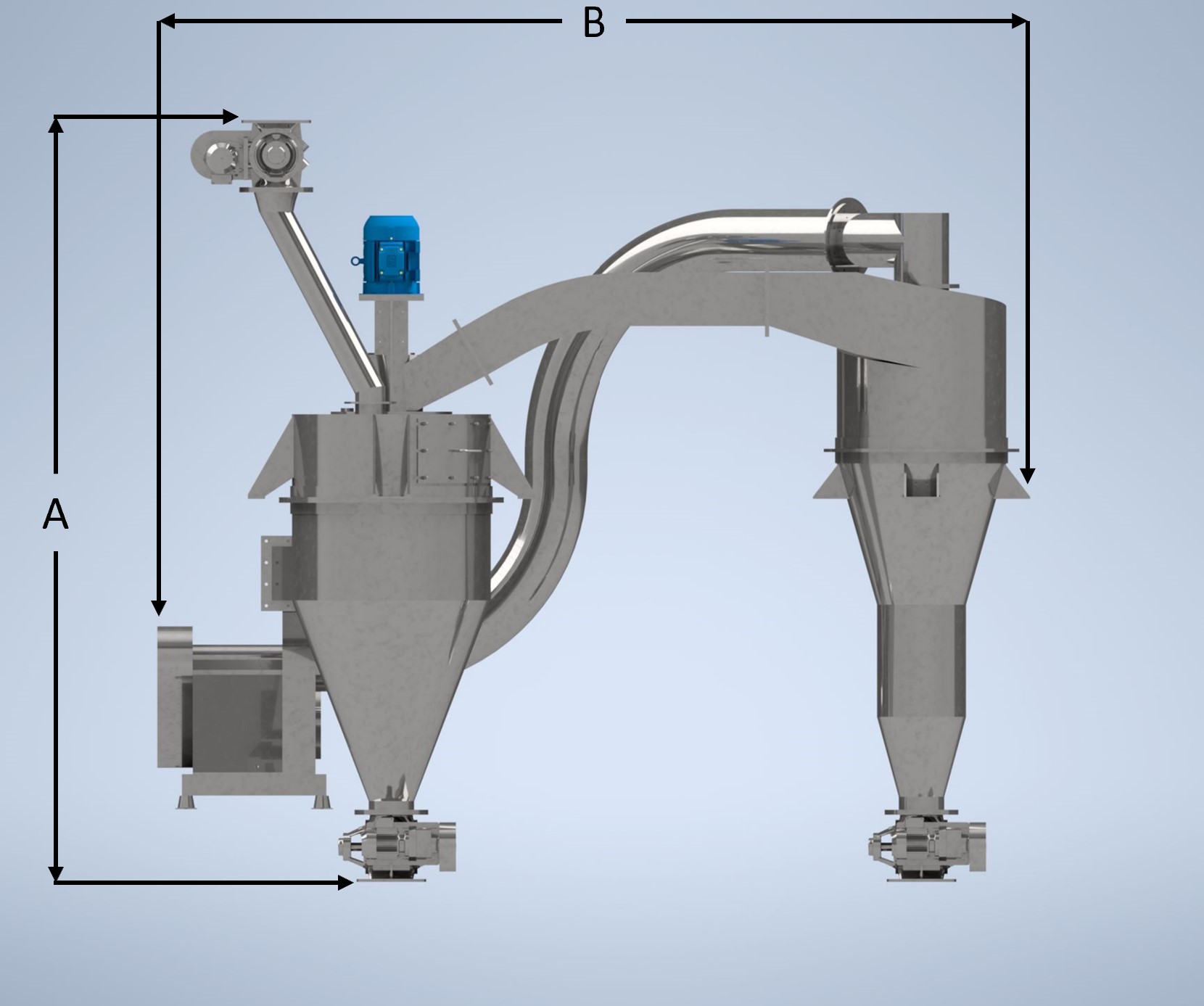 ss windsifer dimensional model-side view