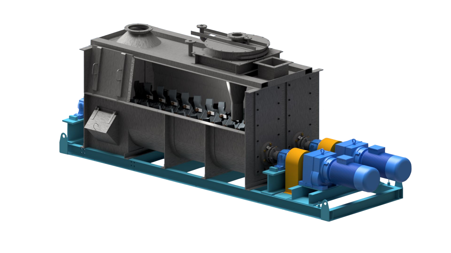 Acidulation Process Mixers - Bradley Pulverizer