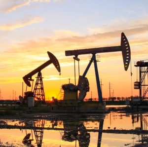 oil derricks